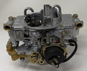 Remanufactured Holley Marine Carburetor, 84050, 650 CFM with Electric Choke, Spreadbore, Shiney Finish, Holley-4011 